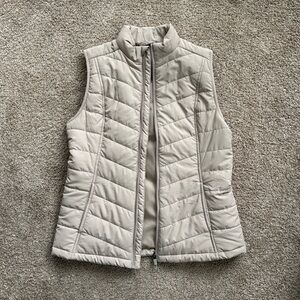 Light Beige Puffy Vest - PGA Tour (Medium)